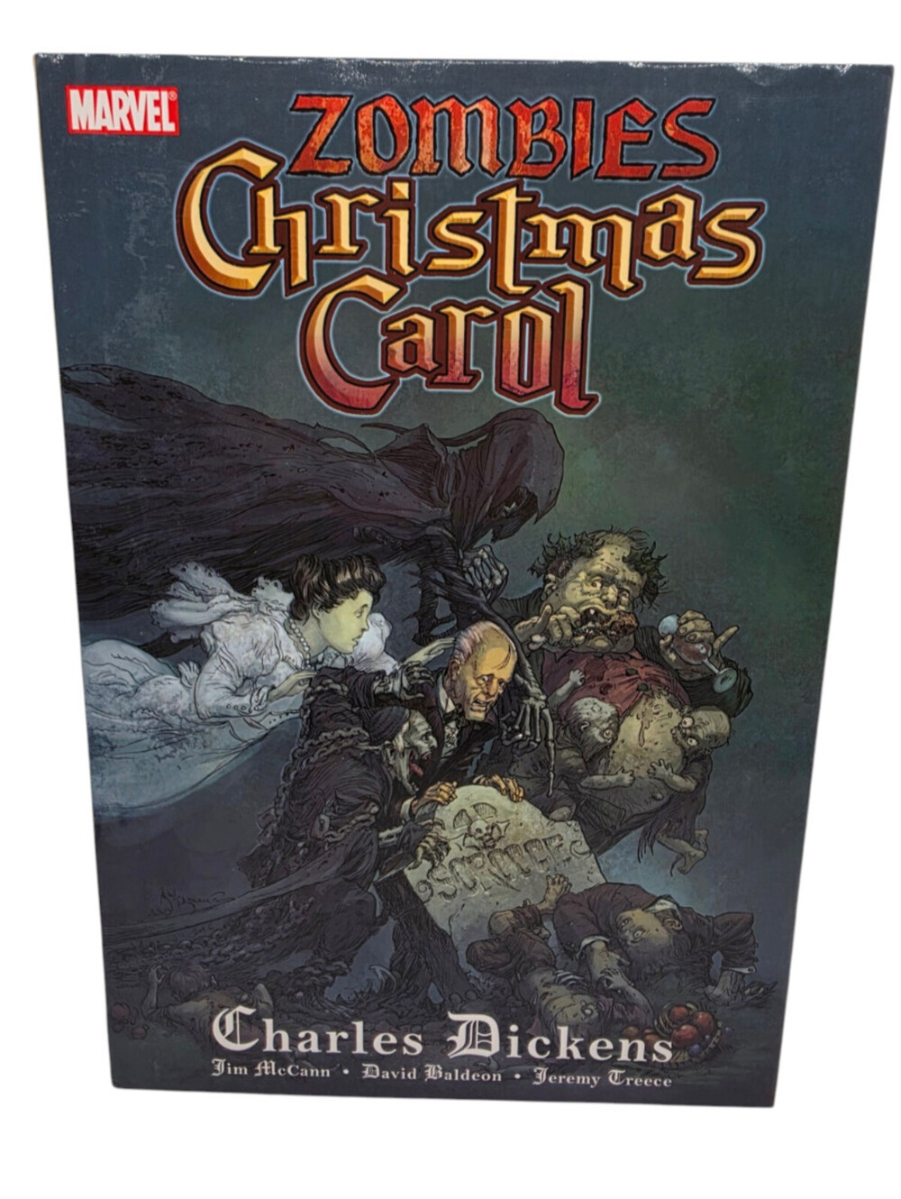 Zombies Christmas Carol Charles Dickens Marvel Comics HC Hard Cover